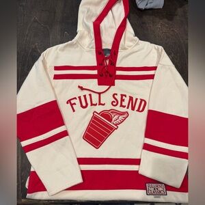 Full Send Classics Red & White Jersey